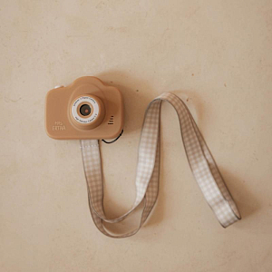 Цифровая камера Mrs. Ertha "Cam Cam Soft Squares", кремовая клетка виши